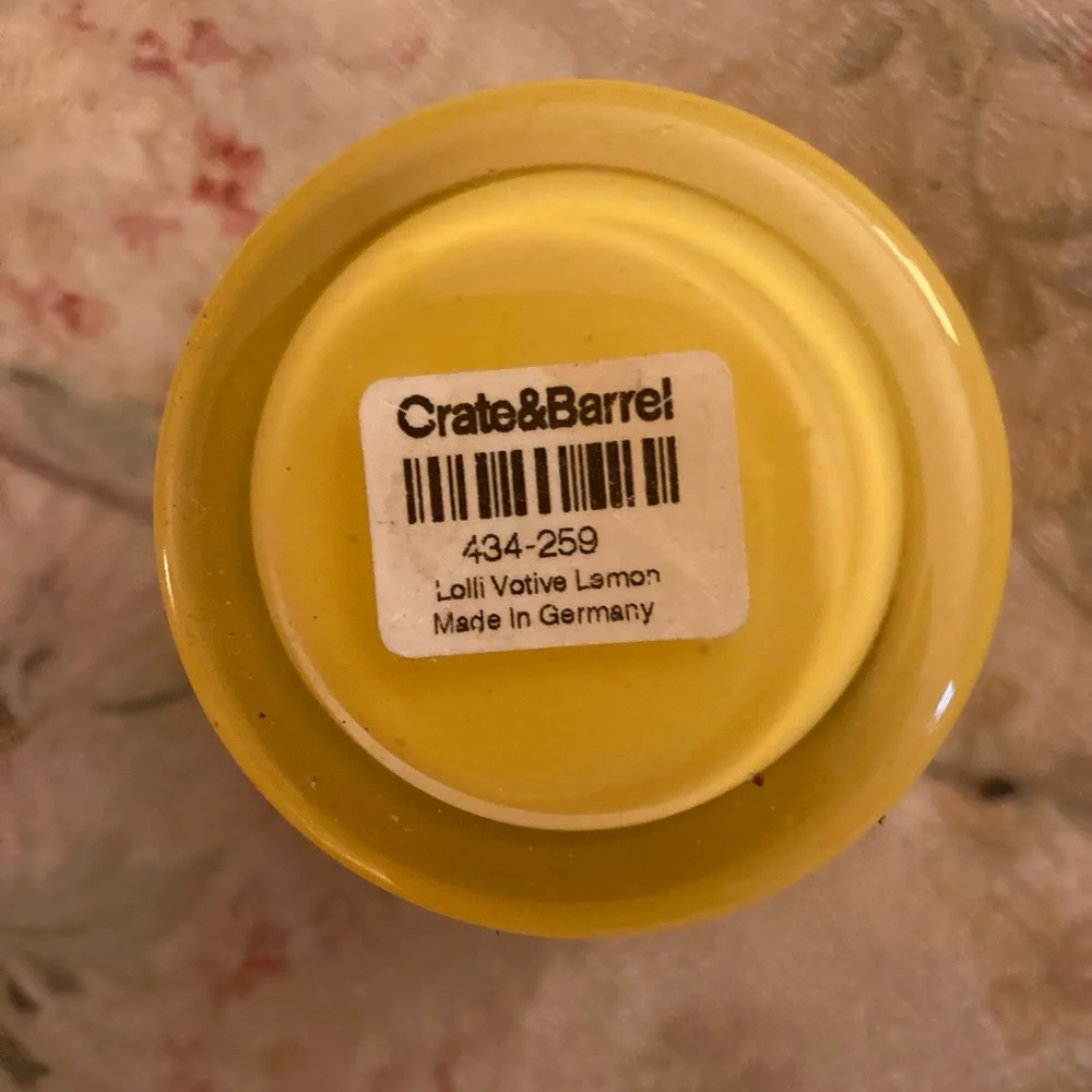 Vintage Crate&Barrel Votive Glass Candle Holders🥰❤️♦️⭐️